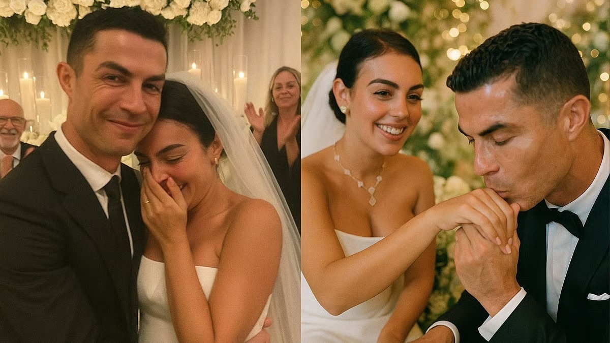 Cristiano Ronaldo y Georgina Rodríguez se casan tras nueve años de relación