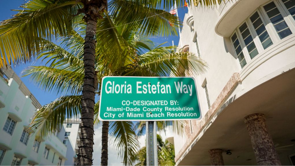 Miami Renames a Street in Honor of Gloria Estefan: Welcome to “Gloria Estefan Way”