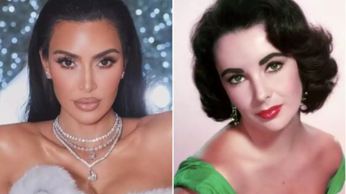 Kim Kardashian to Bring Elizabeth Taylor’s Story to the Screen with Rebel Superstar Docuseries on Fox Nation