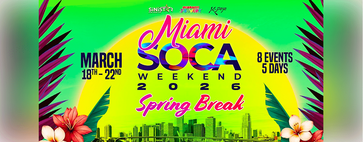 Miami Soca Weekend: Caribbean rhythms light up the night by the sea