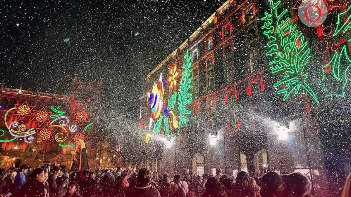 El Zócalo brillará como nunca: llega el Festival Luces de Invierno 2025–2026