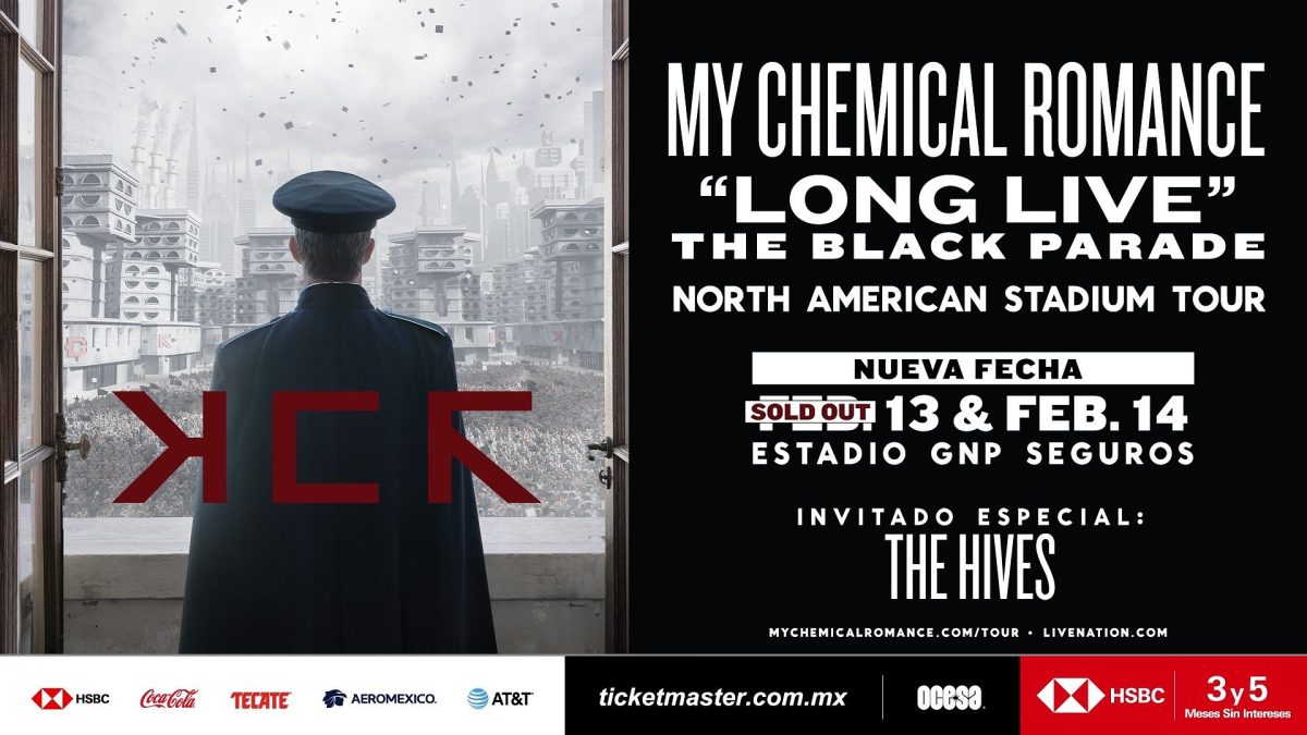 My Chemical Romance convierte la CDMX en territorio Black Parade