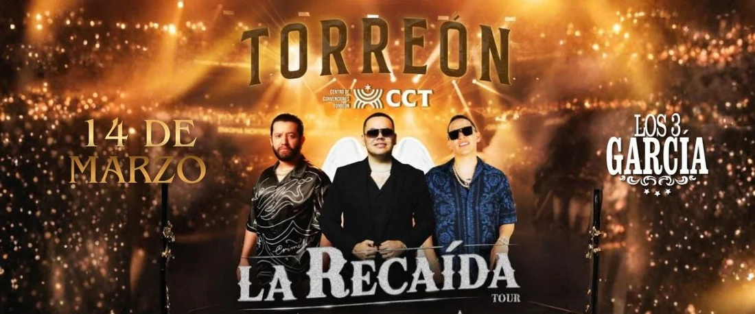 “La Recaída Tour” llegará a Torreón este 14 de marzo