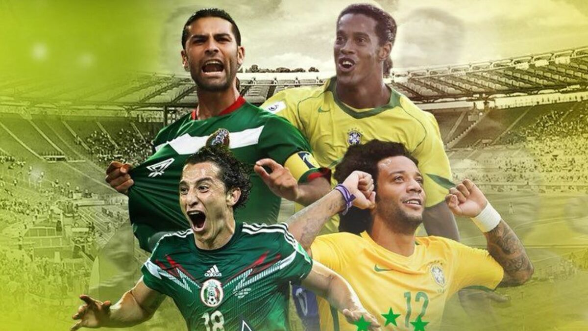 Ronaldinho, Kaká y más leyendas regresan al Estadio Azteca en duelo histórico