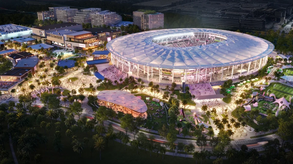 Lionel Messi scores historic goal to inaugurate Inter Miami’s new stadium