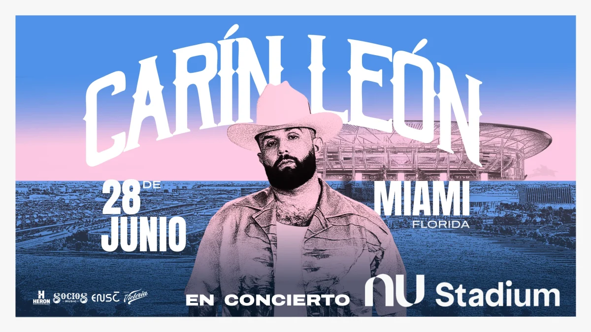 Carín León to Make History With the First Official Concert at Nu Stadium in Miami